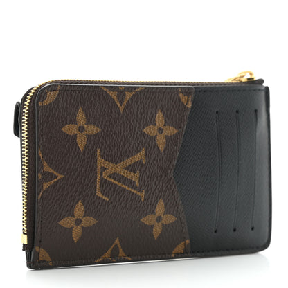 Louis Vuitton Monogram Recto Verso Card Holder Black 3 of 8