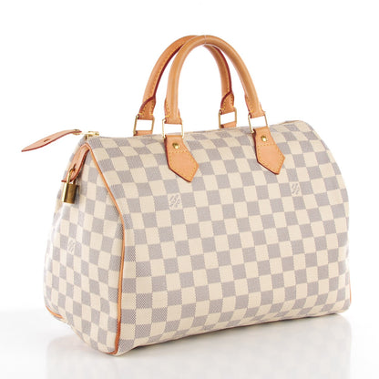 Louis Vuitton Damier Azur Speedy 30 3 of 7