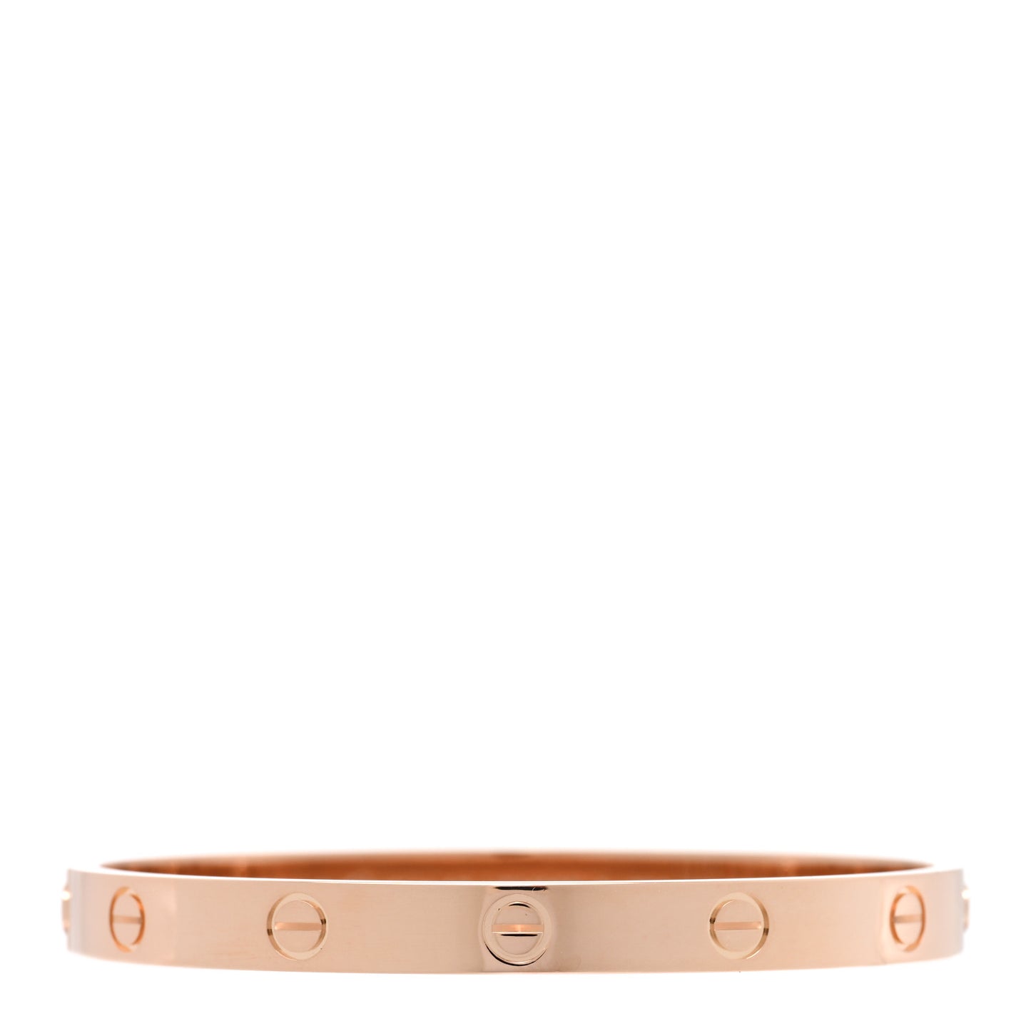 18K Pink Gold LOVE Bracelet 17