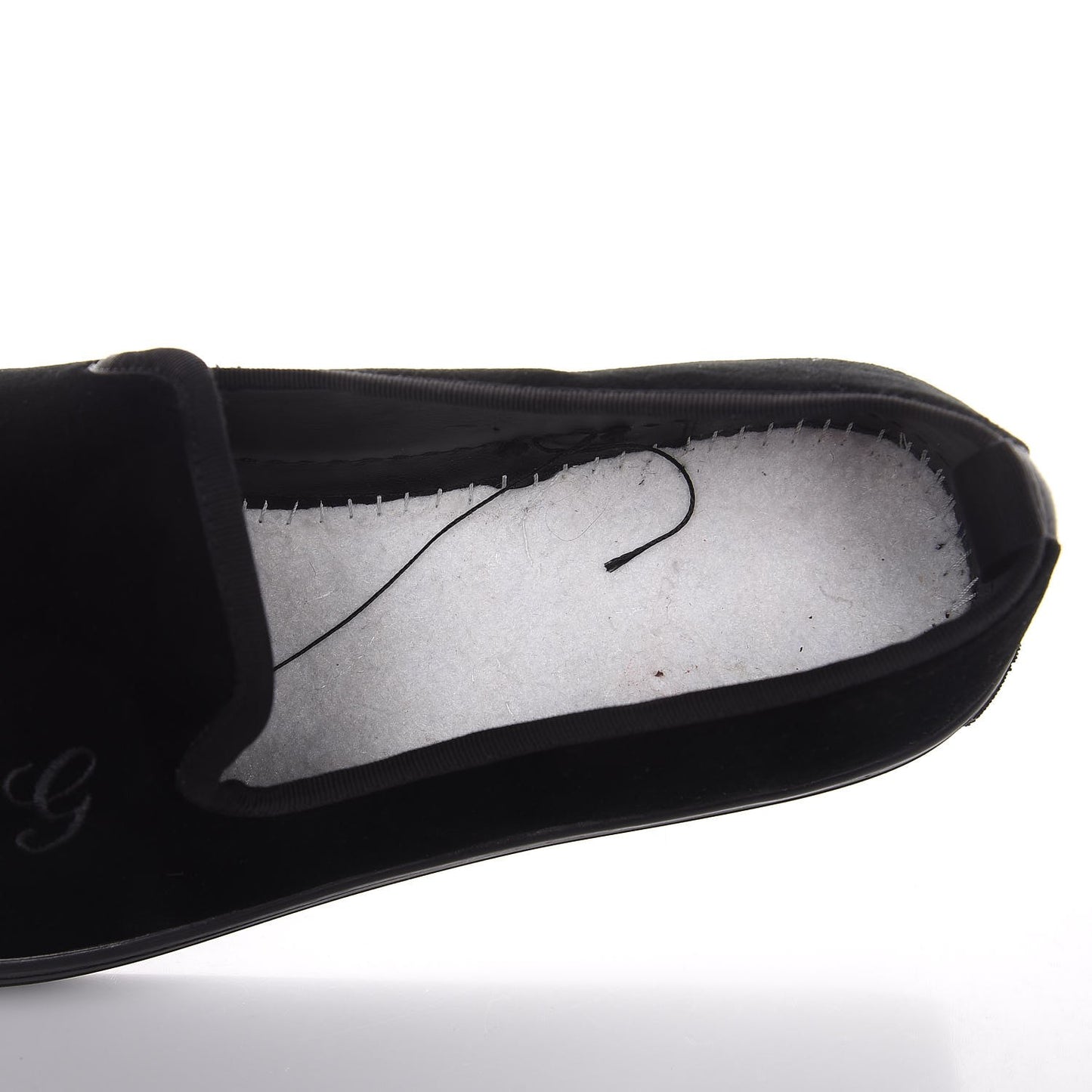 Velvet Mens Slip On Sneakers 9.5 Black