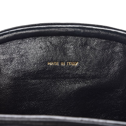 Chanel Lambskin Quilted Frame Bag Black 7 of 8