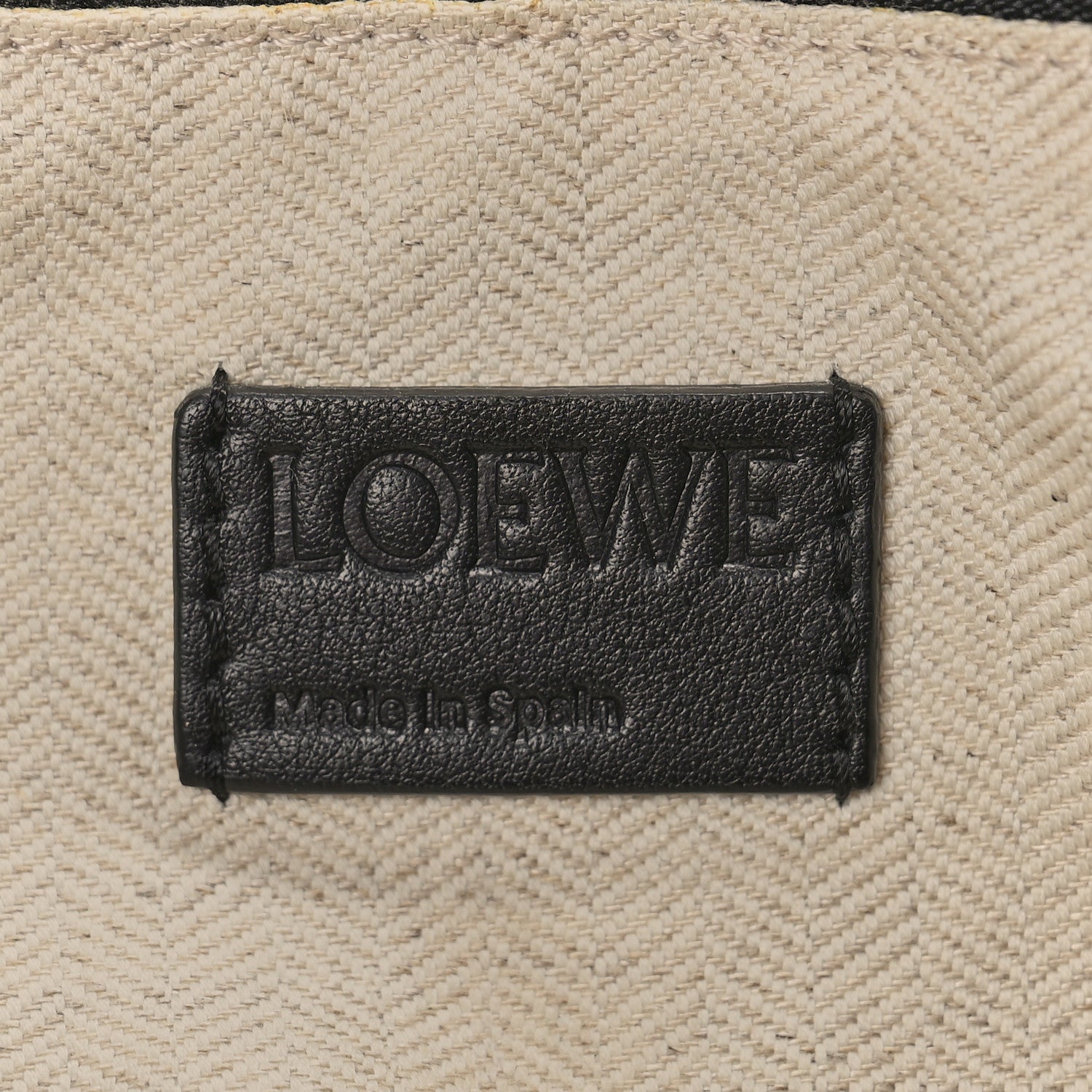 Loewe Calfskin Medium Puzzle Bag Black 6 of 10