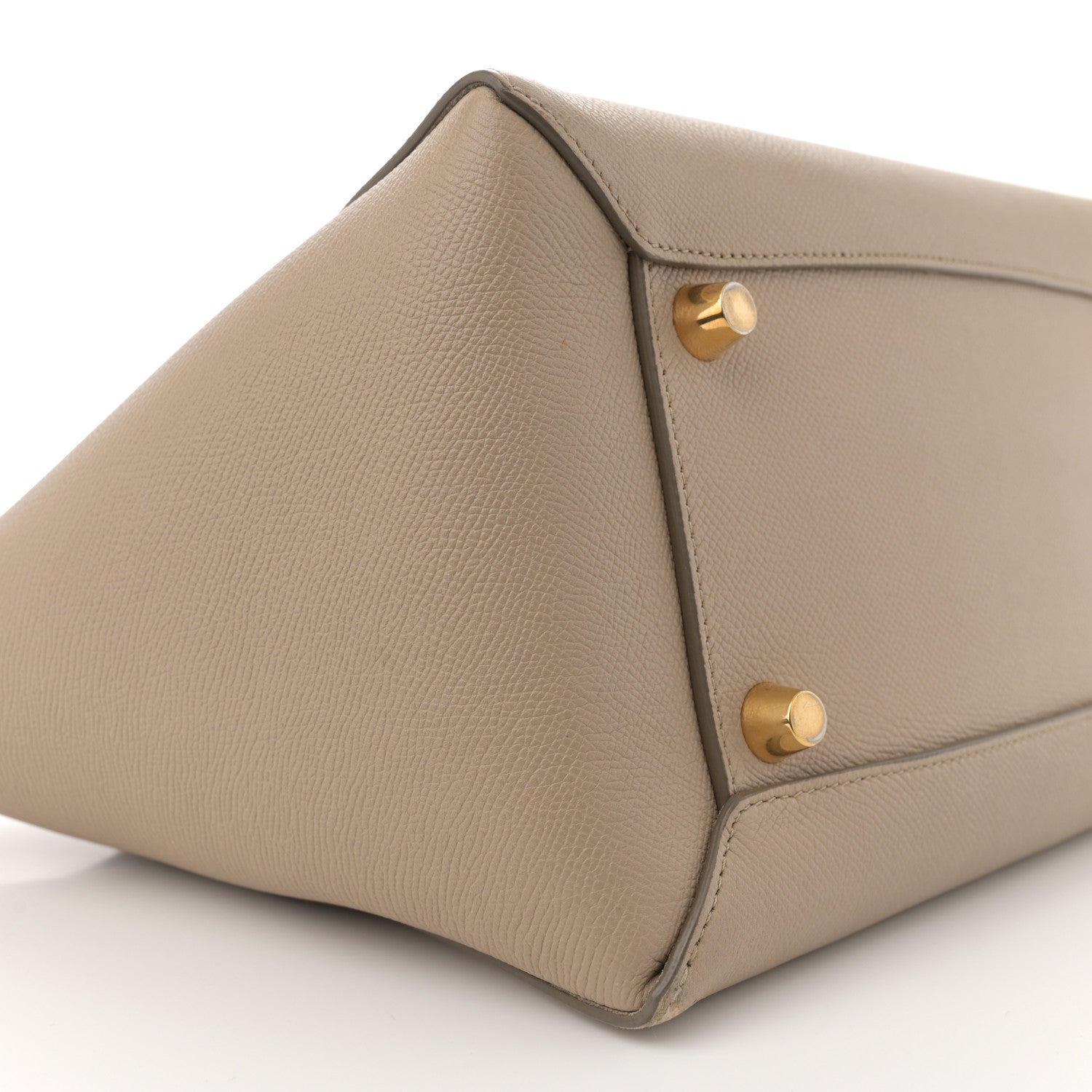 Celine Grained Calfskin Mini Belt Bag Light Taupe 9 of 13