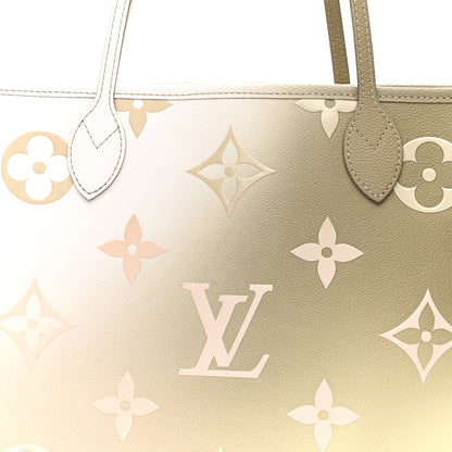 Louis Vuitton Monogram Giant Spring In The City Neverfull MM Sunset Kaki 7 of 9