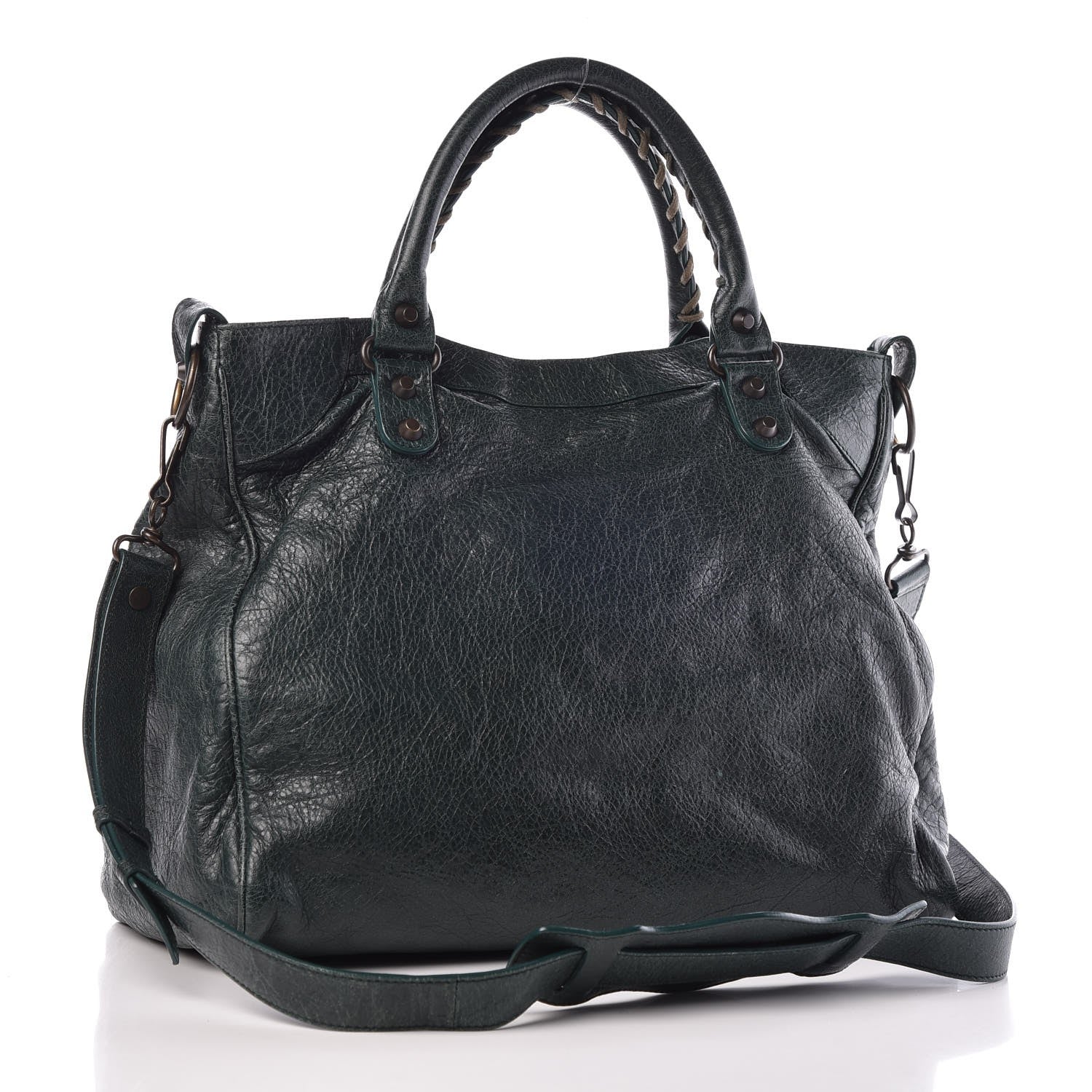 Balenciaga Agneau Classic Hardware Velo Poker Fonce 3 of 7