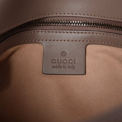 Gucci Calfskin Matelasse Small GG Marmont Shoulder Bag Porcelain Rose 8 of 9