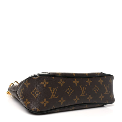 Louis Vuitton Monogram Odeon PM Black 4 of 9
