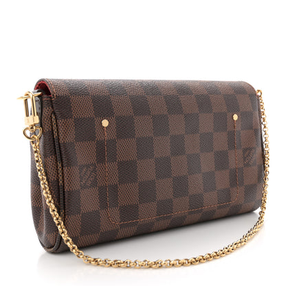 Louis Vuitton Damier Ebene Favorite PM 3 of 10