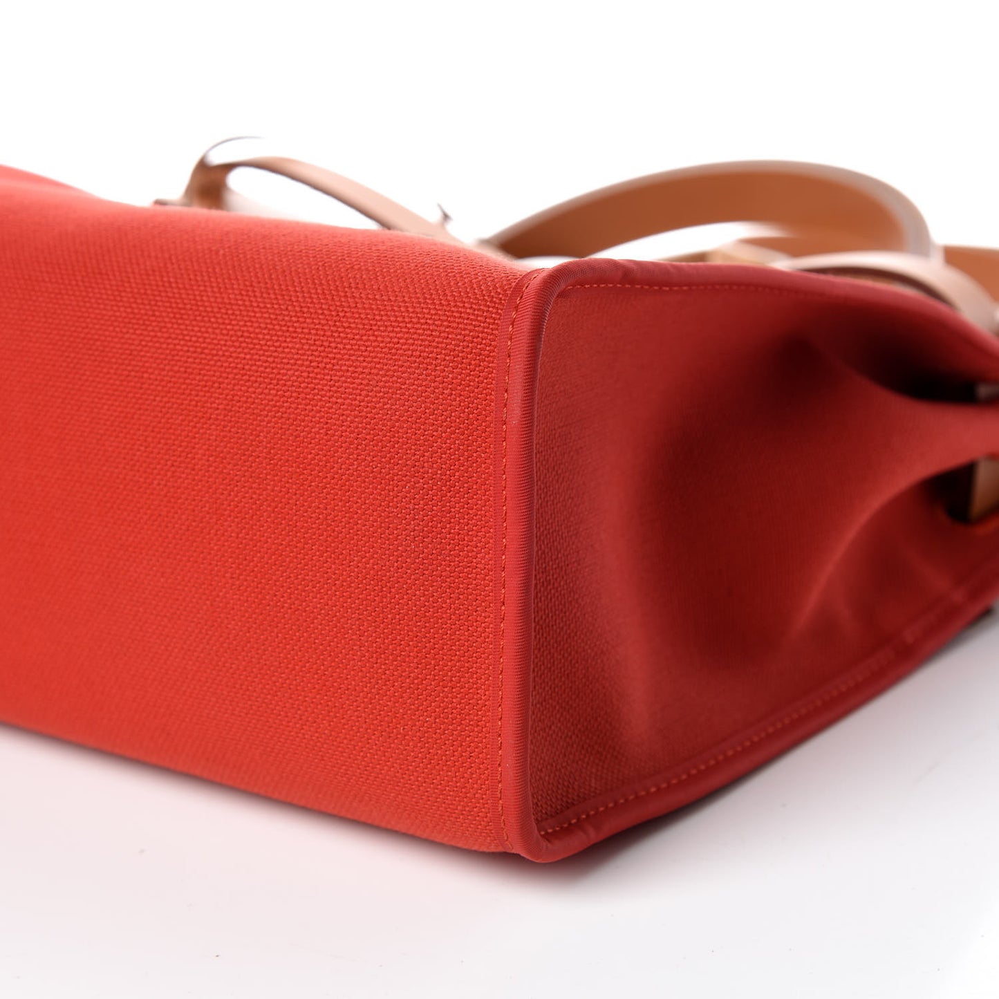 Vache Hunter Toile Herbag Zip 31 PM Rouge Tomate Natural