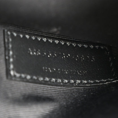Saint Laurent Patent Calfskin Monogram Uptown Clutch Black 7 of 8