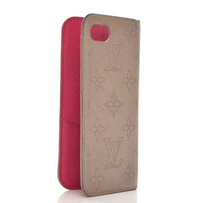 Louis Vuitton Monogram Cuir iPhone 7/8 Folio Case Galet 3 of 9