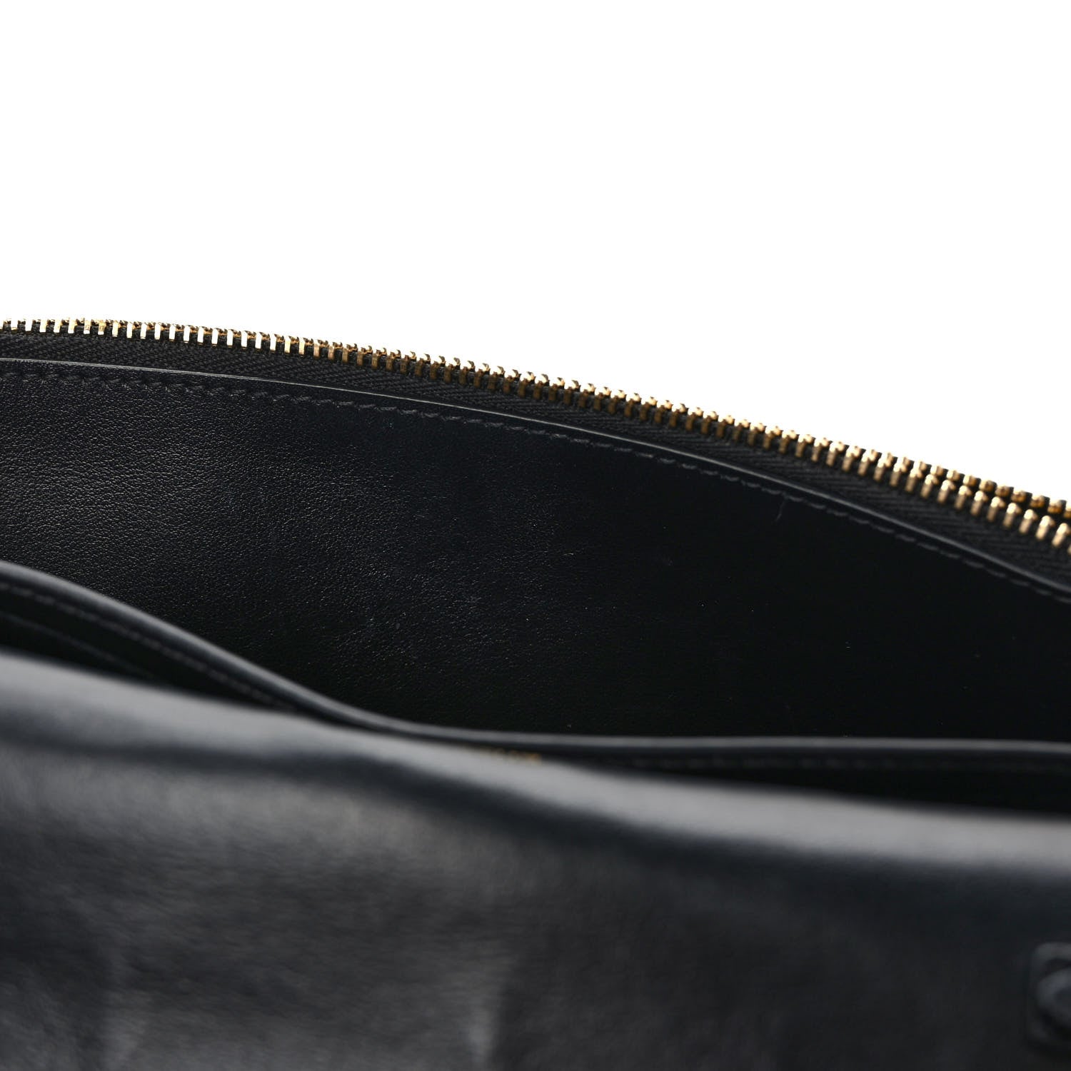 Burberry Grainy Calfskin Vintage Check Hampshire Crossbody Black 9 of 9