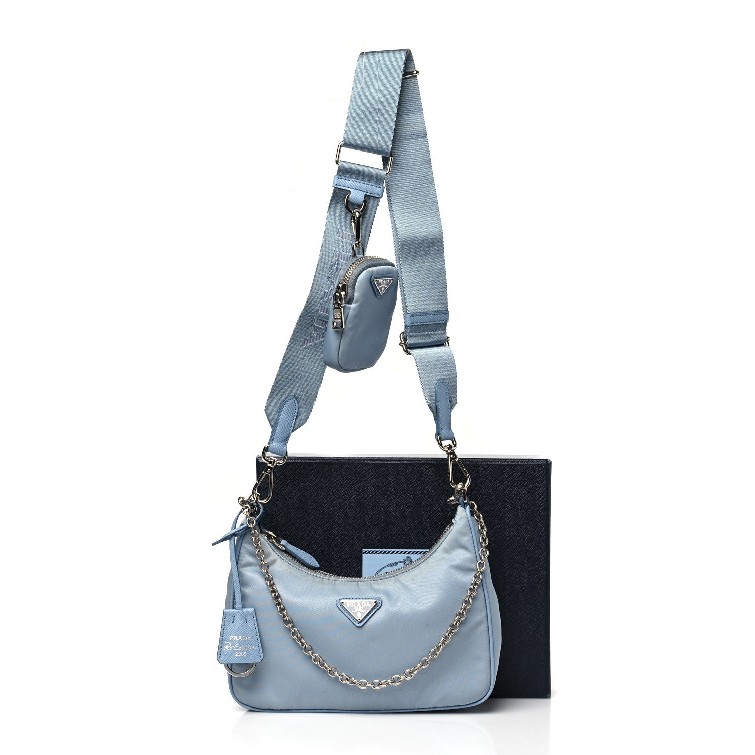 Prada Nylon Re-Edition 2005 Shoulder Bag Astrale 11 of 11