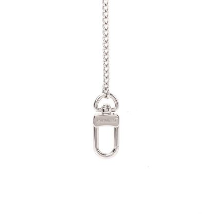Louis Vuitton Pochette Extender Key Ring Chain Silver 3 of 4