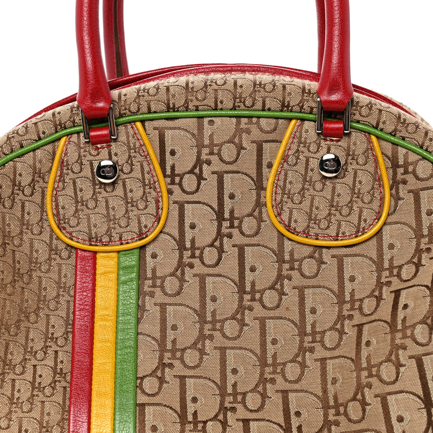 Christian Dior Monogram Rasta Bowler Beige 8 of 10