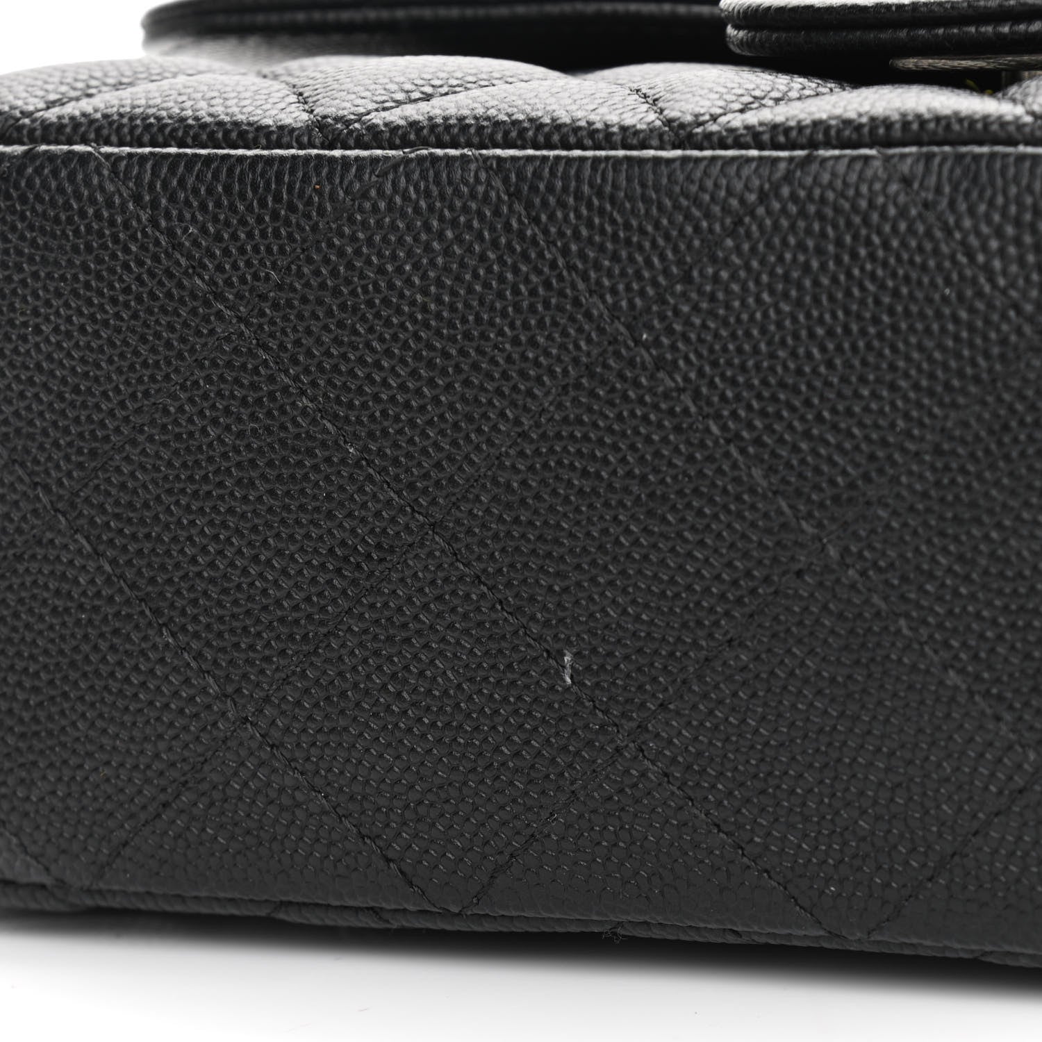 Chanel Caviar Quilted Mini Rectangular Flap Black 11 of 12