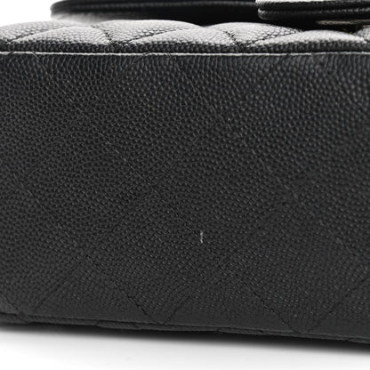 Chanel Caviar Quilted Mini Rectangular Flap Black 11 of 12