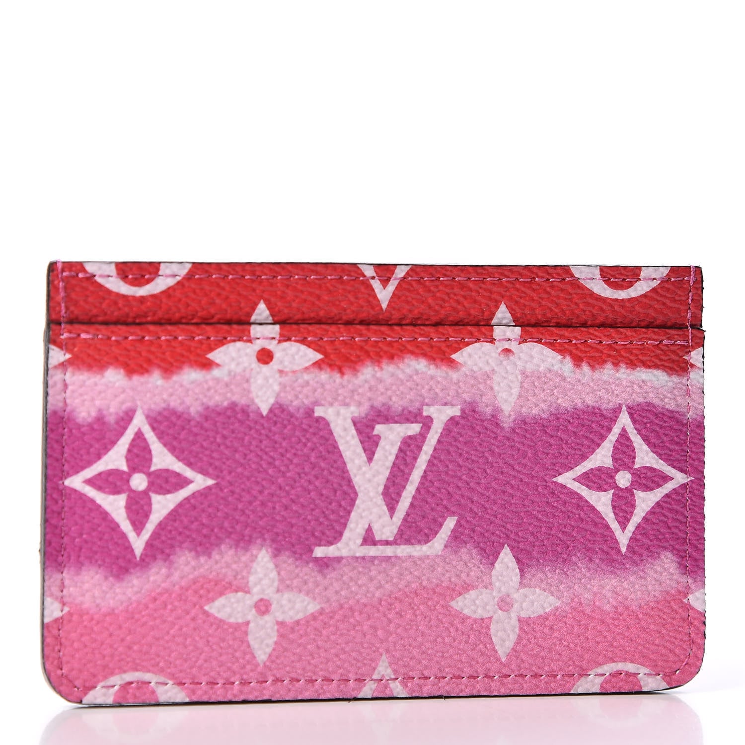 Louis Vuitton Monogram Escale Card Holder Rouge 2 of 8