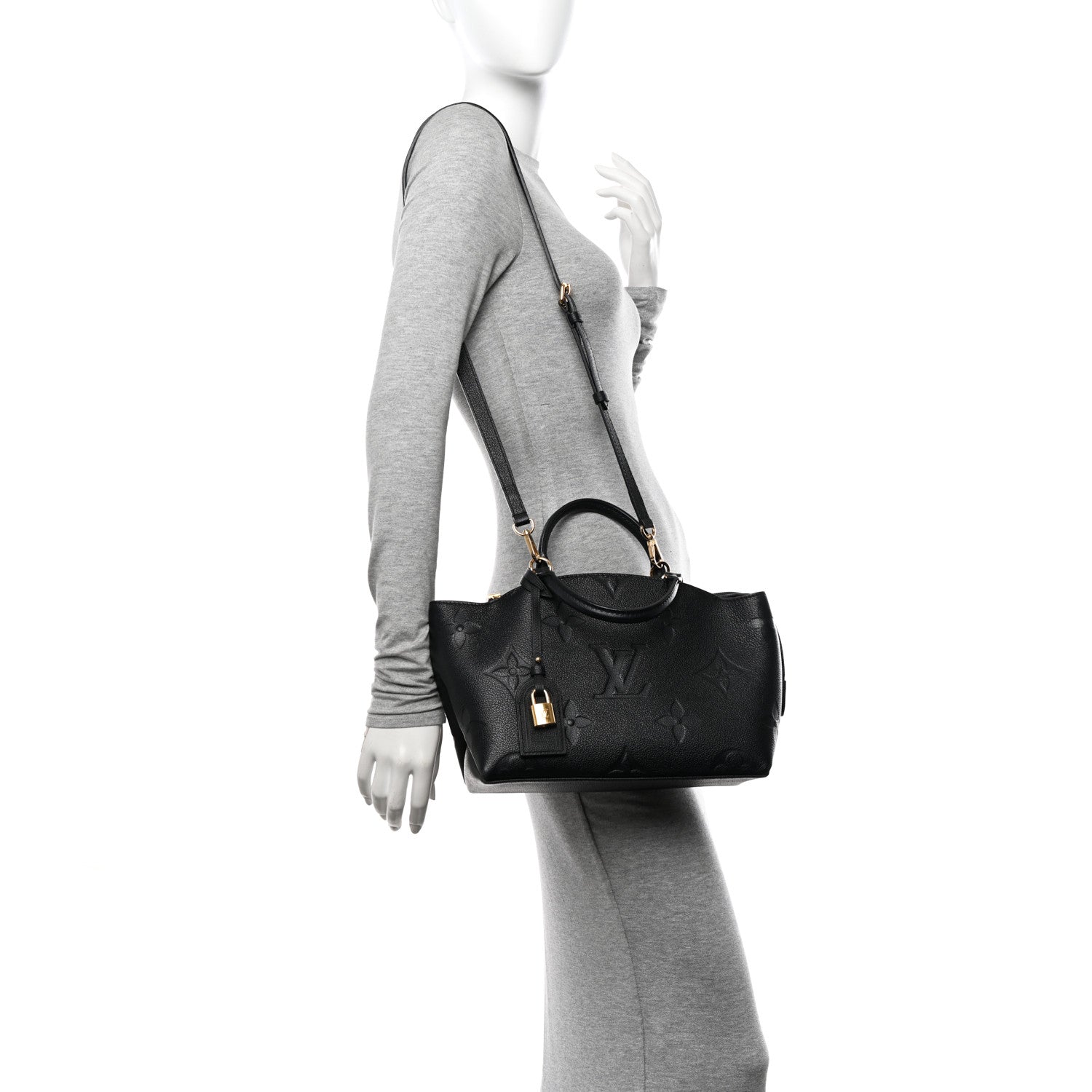 Louis Vuitton Empreinte Monogram Giant Petit Palais Black 2 of 13