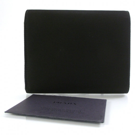 Nylon Bi-Fold Wallet Black