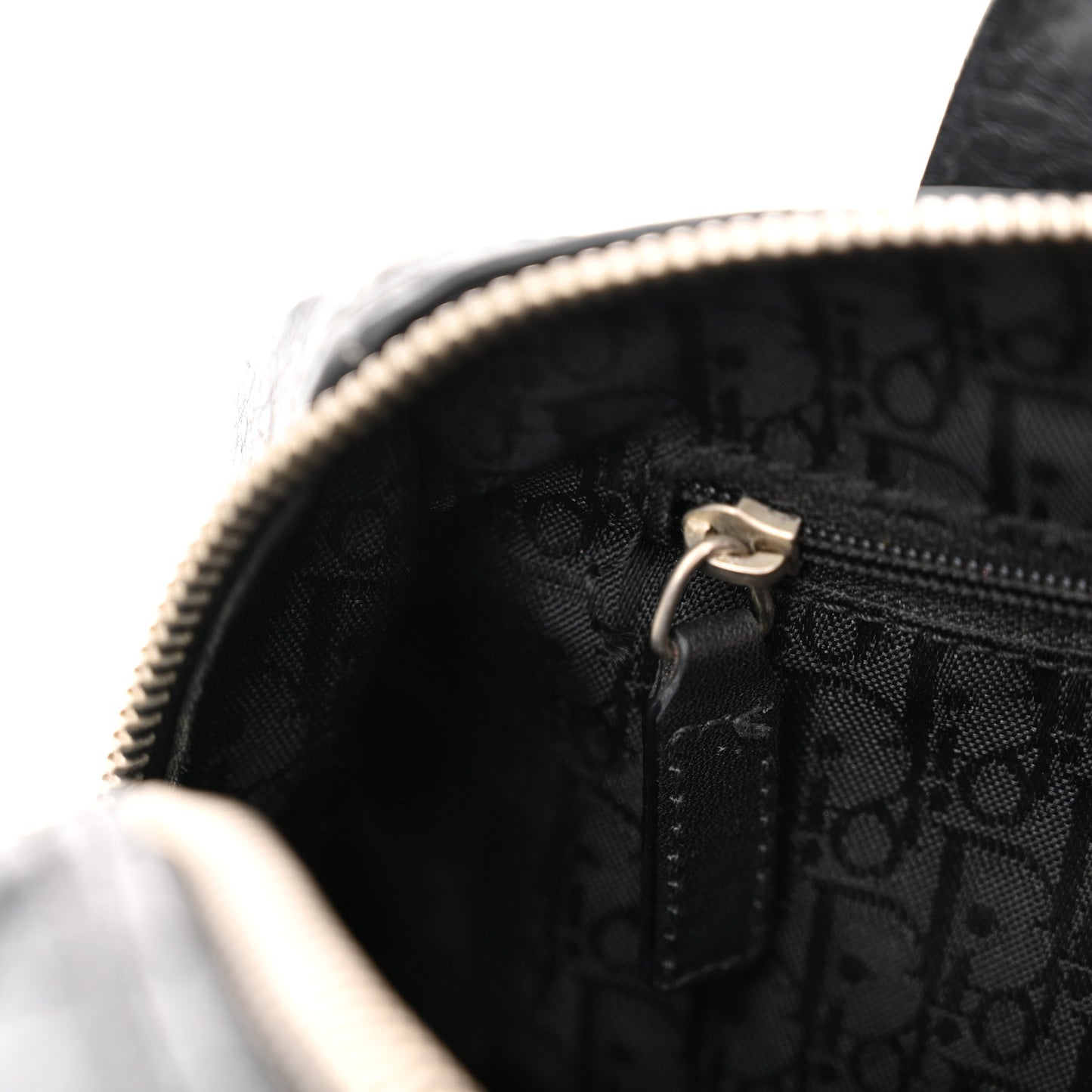 Deerskin Cannage Stitched Boston Black