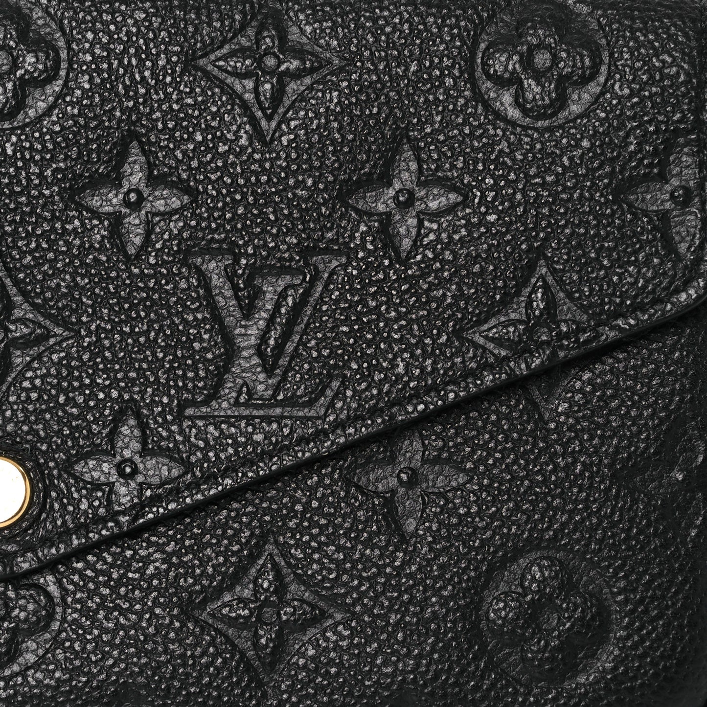 Empreinte Pochette Felicie Chain Wallet Black