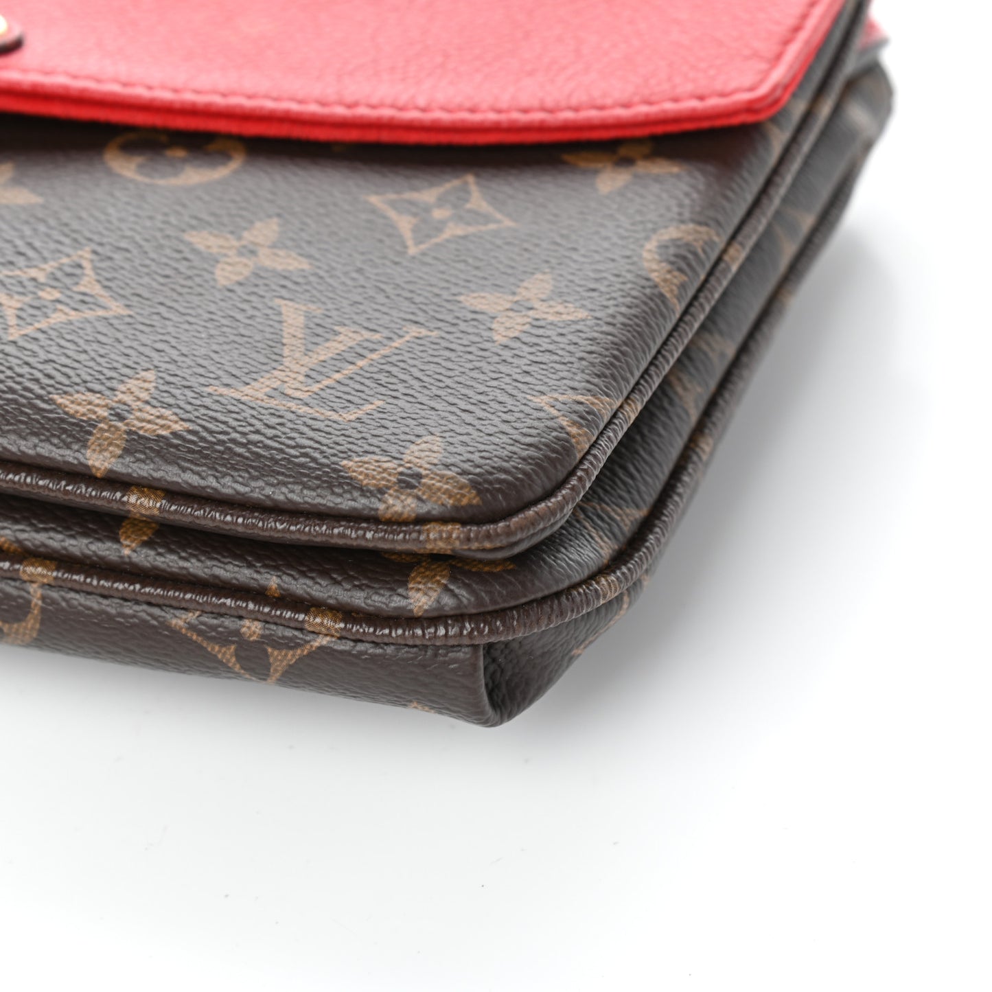 Monogram Twice Pochette Cherry