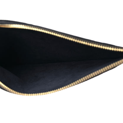 Louis Vuitton Empreinte Monogram Giant Neverfull MM Pochette Black 5 of 6