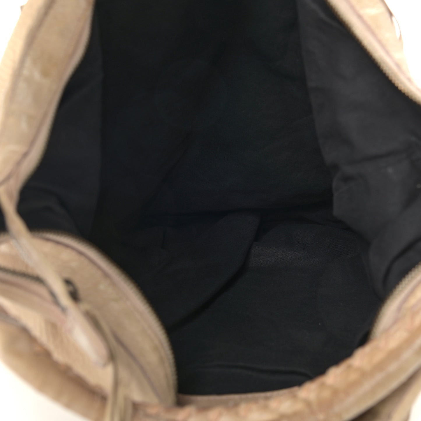 Agneau Classic Hardware Day Hobo Beige