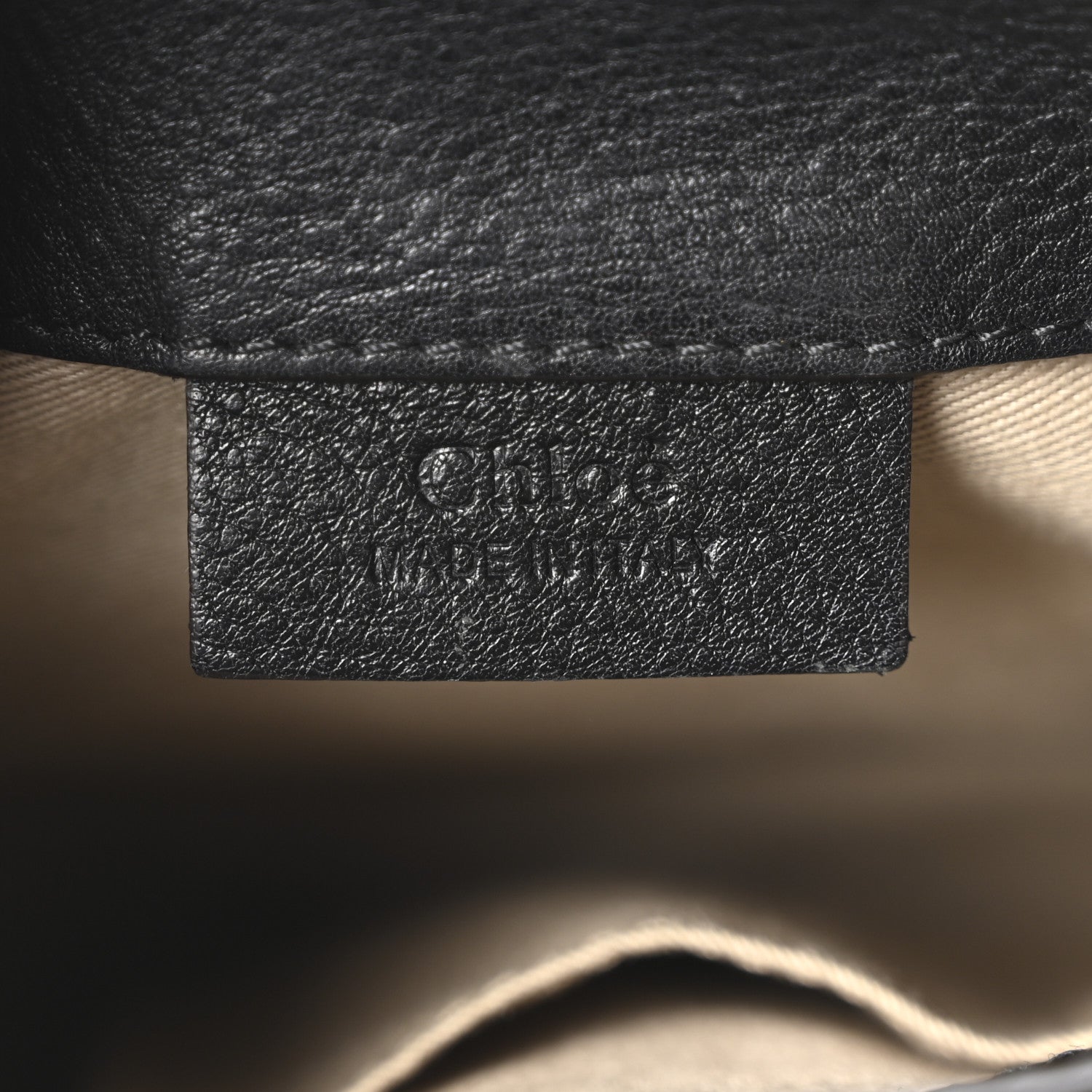 Chloe Suede Calfskin Mini Faye Backpack Black 5 of 9