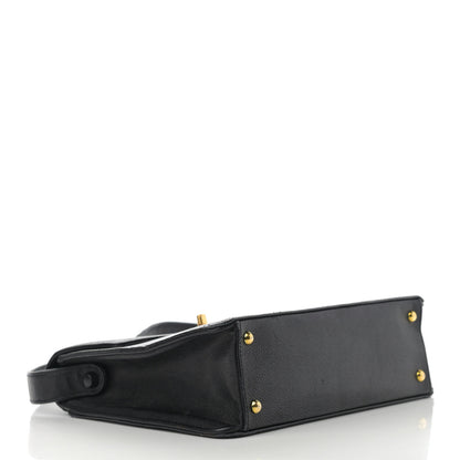 Chanel Caviar Flap Shoulder Bag Black 3 of 17