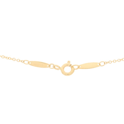 Tiffany 18K Yellow Gold Elsa Peretti Diamonds by the Yard 3 Station Necklace 4 of 6