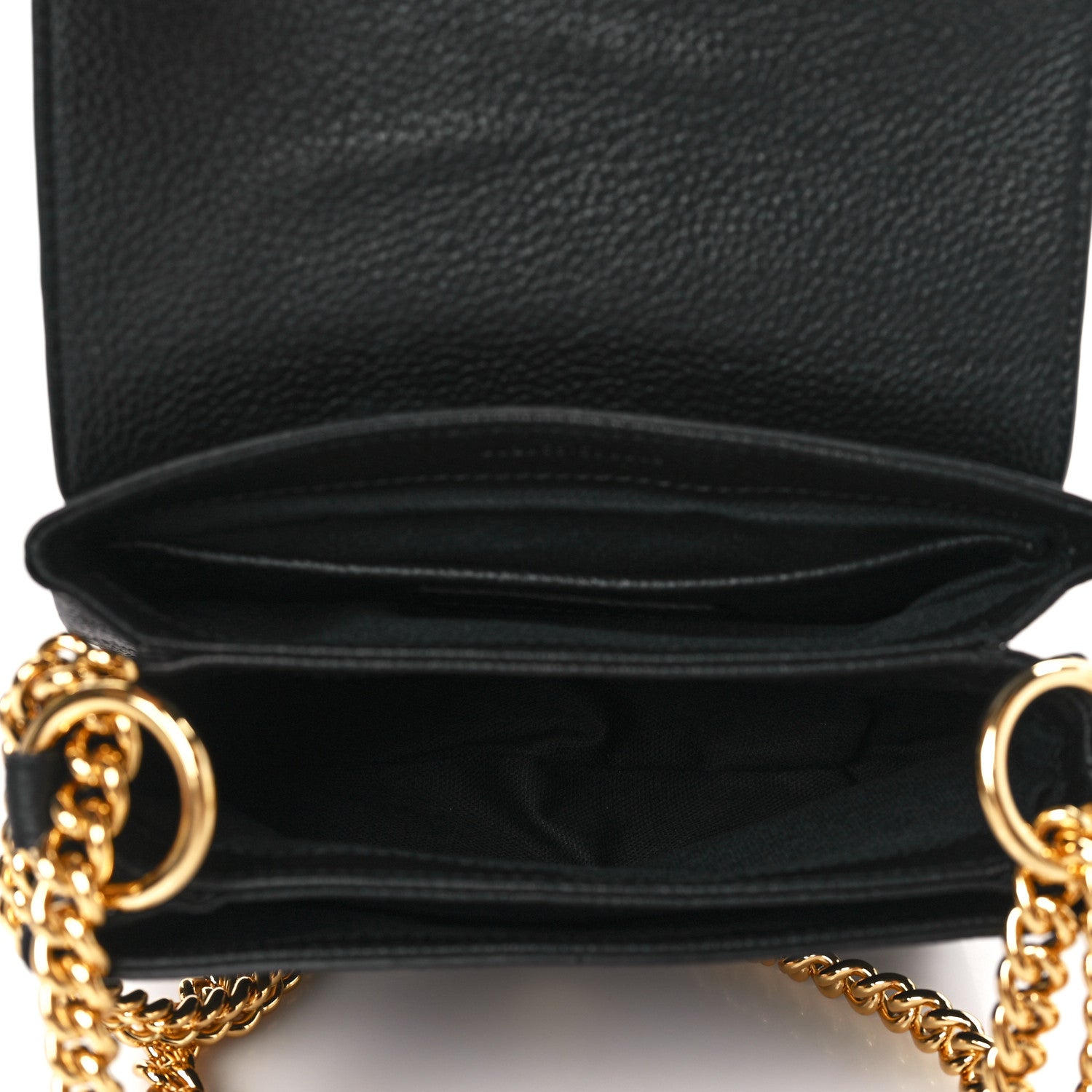 Alexander McQueen Calfskin Small Twin Skull Chain Crossbody Black 5 of 9