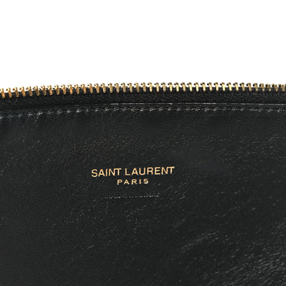 Saint Laurent Pony Hair Leopard Print Small Le 5 A 7 Soft Hobo 7 of 11