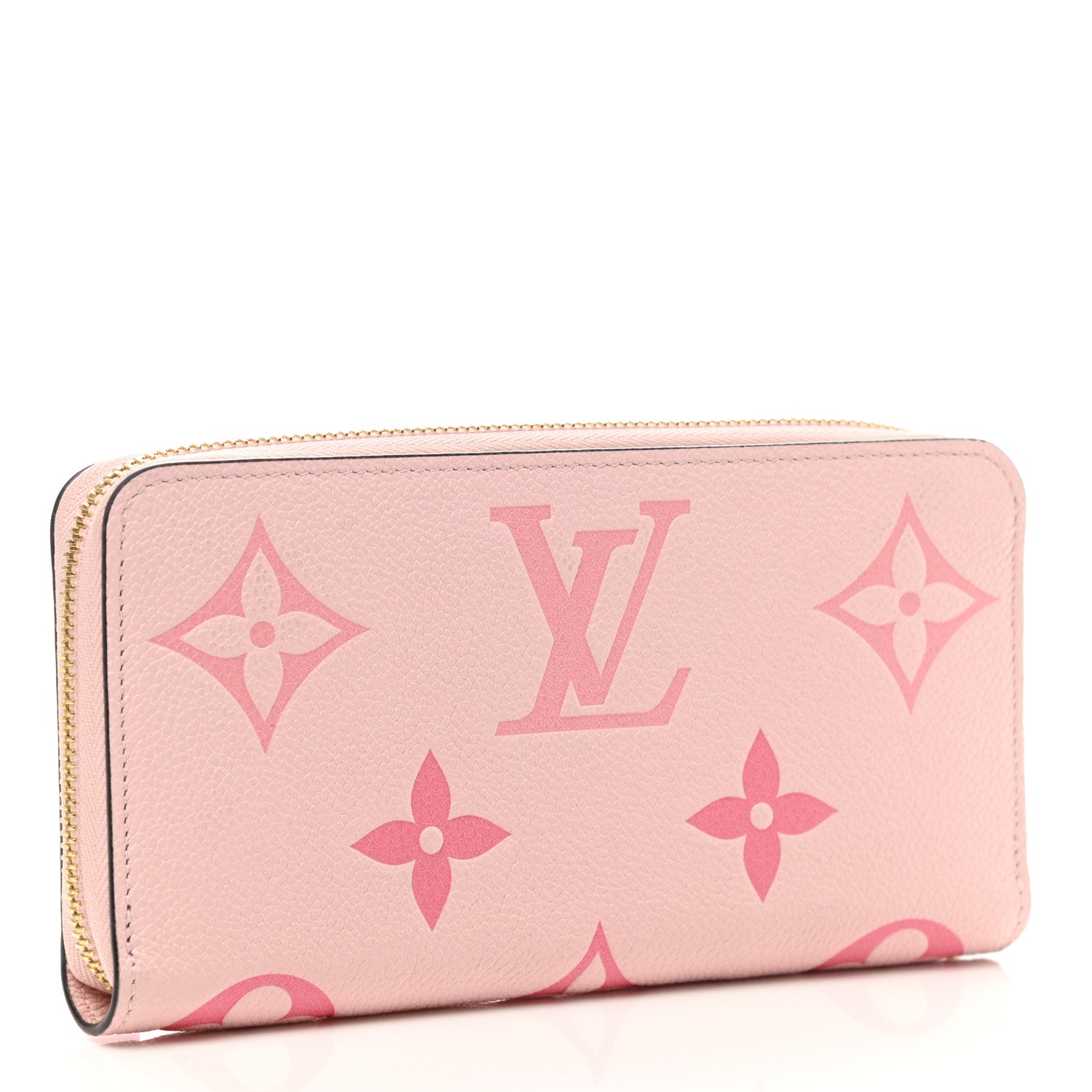 Louis Vuitton Empreinte Monogram Giant By The Pool Zippy Wallet Bouton De Rose 3 of 10