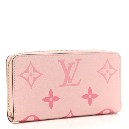 Louis Vuitton Empreinte Monogram Giant By The Pool Zippy Wallet Bouton De Rose 3 of 10