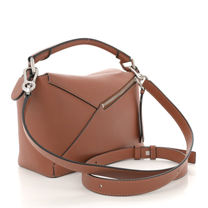 Loewe Calfskin Small Puzzle Edge Bag Tan 3 of 12