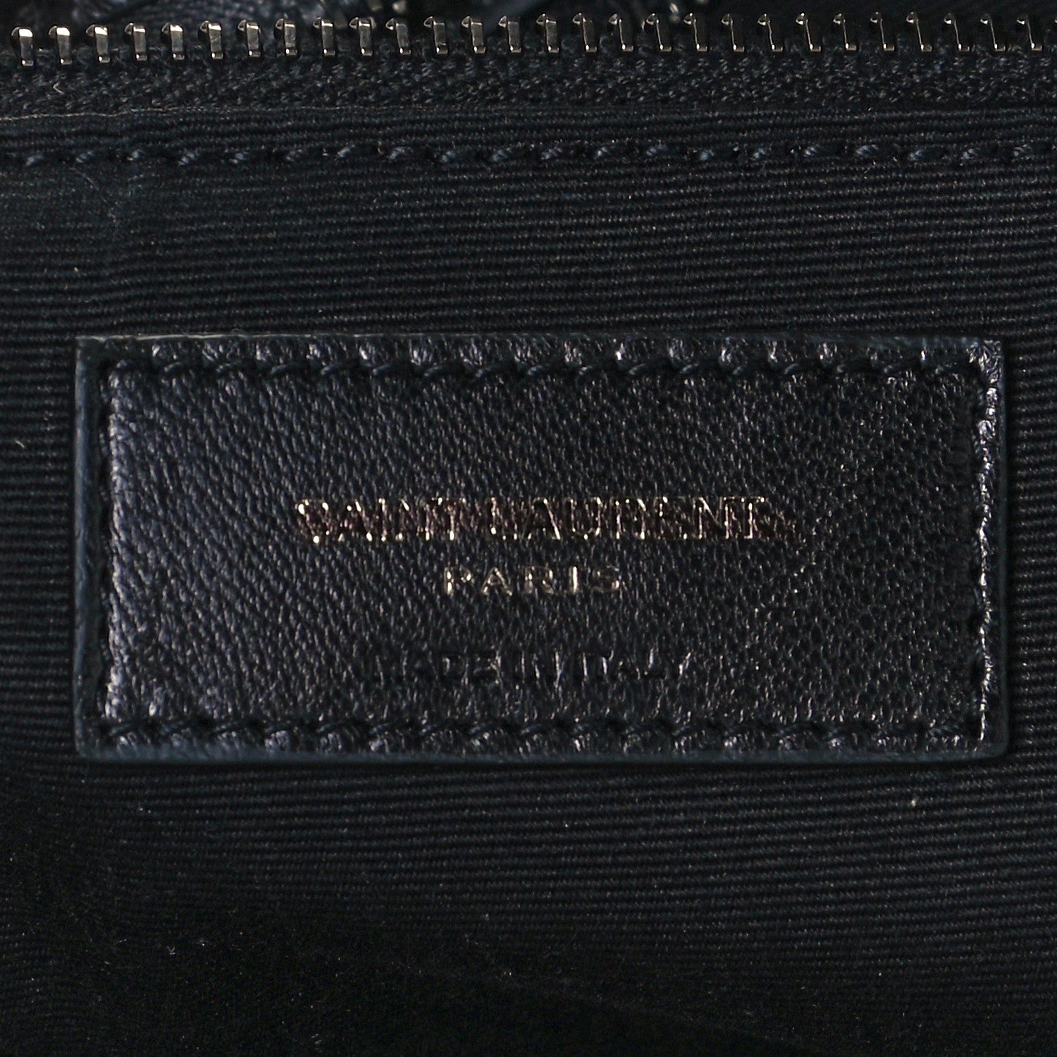 Saint Laurent Crinkled Calfskin Matelasse Monogram Large Niki Shopping Tote Bag Grey 6 of 10