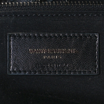 Saint Laurent Crinkled Calfskin Matelasse Monogram Large Niki Shopping Tote Bag Grey 6 of 10