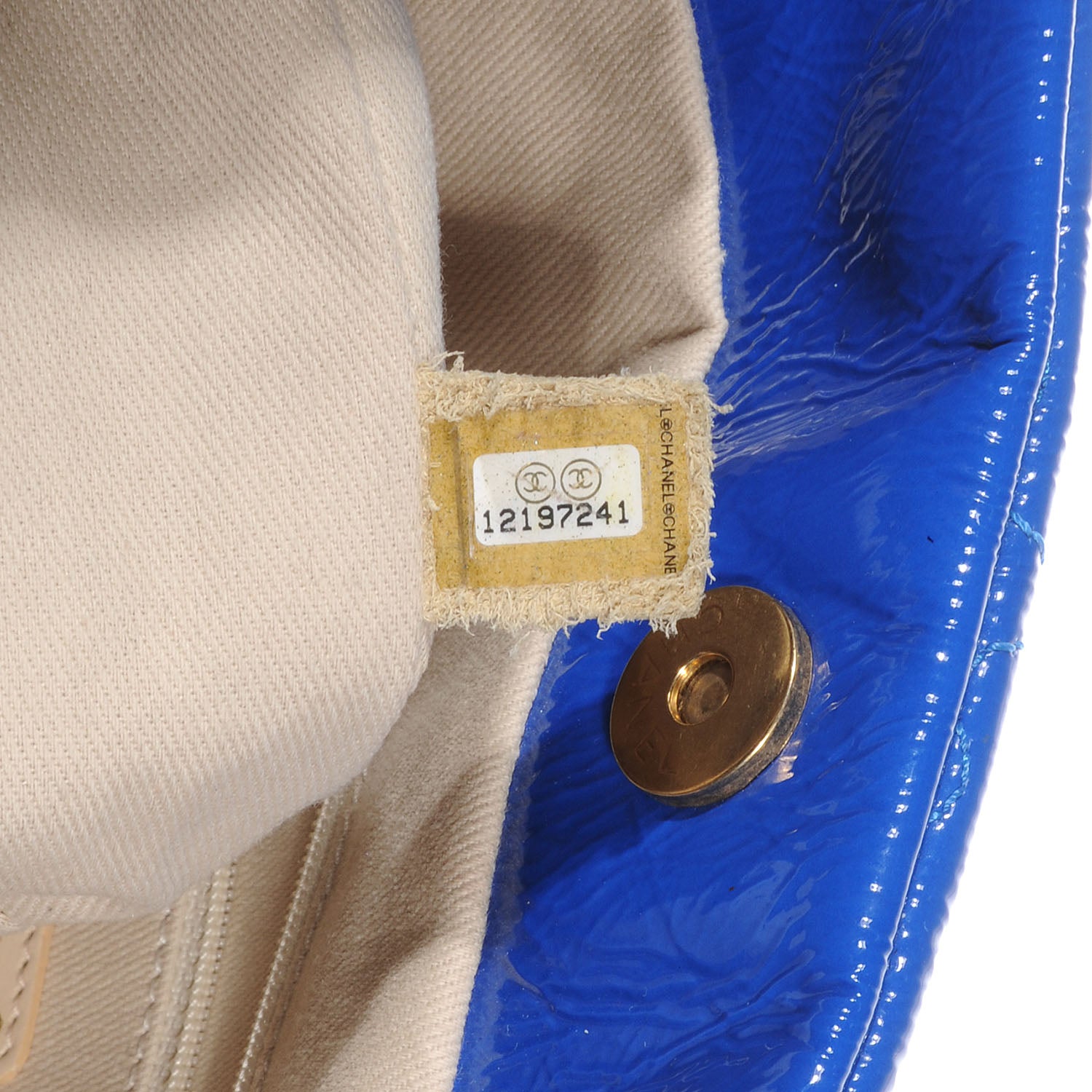 Chanel Patent Puzzle Tote Electric Blue 56407 – FASHIONPHILE