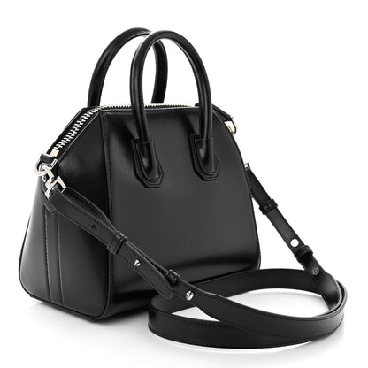 Givenchy Shiny Lord Calfskin Mini Antigona Black 3 of 10