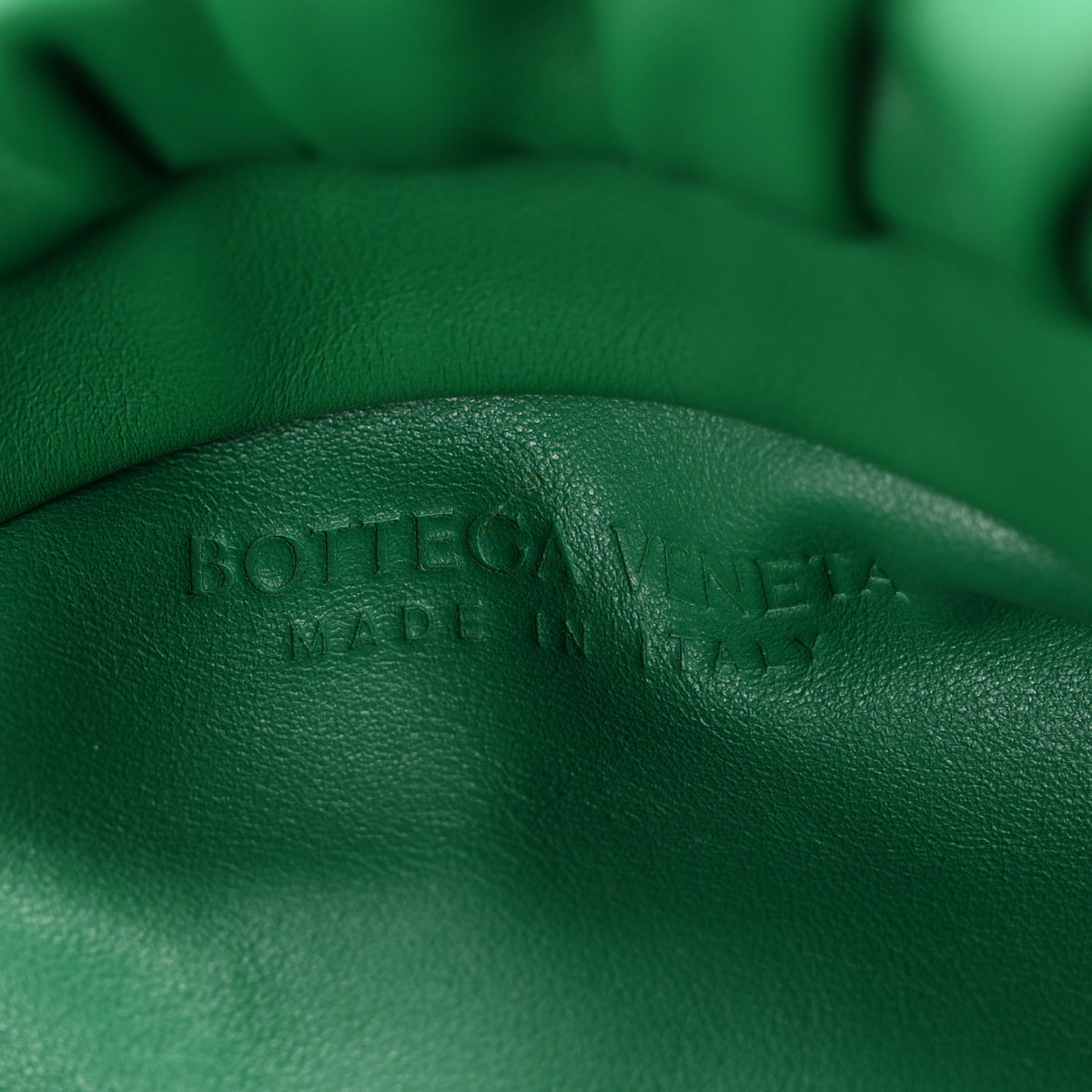 Bottega Veneta Calfskin The Pouch Chain Racing Green 6 of 10