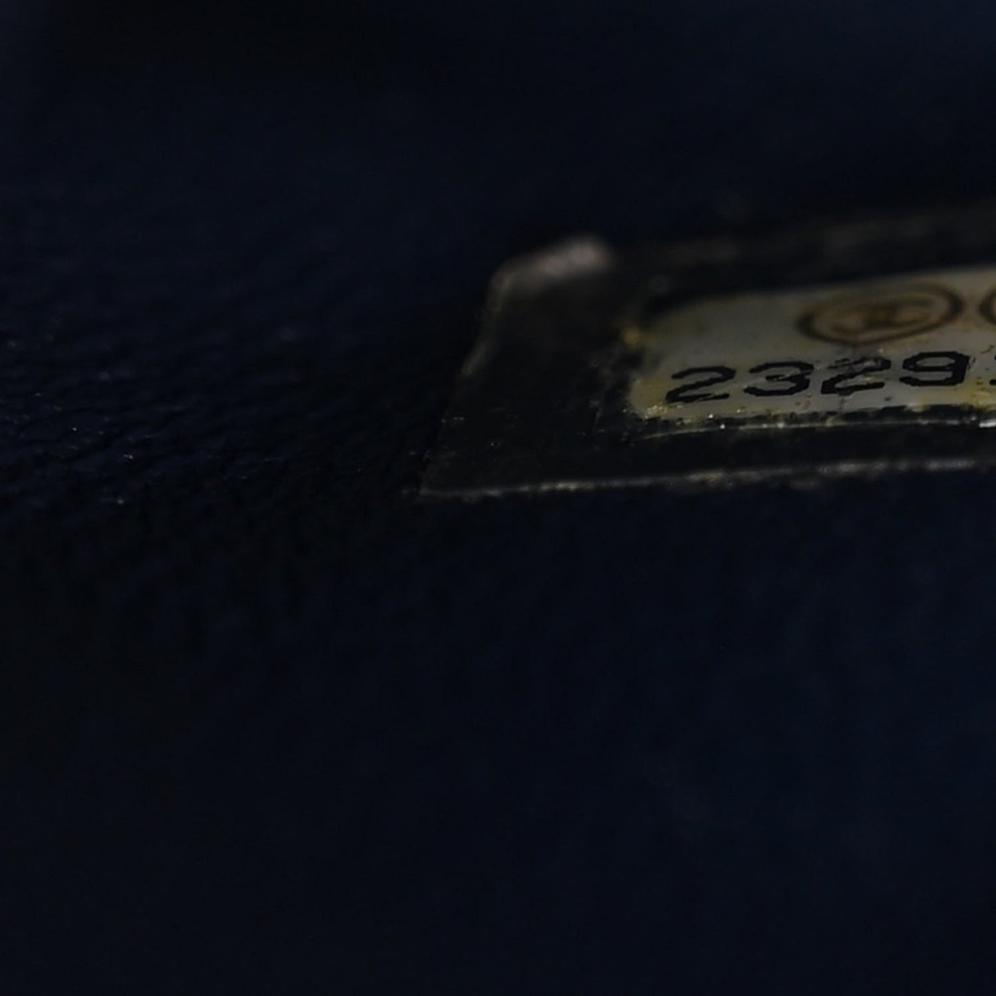 Caviar Lizard Embossed Quilted Mini Coco Handle Flap Dark Blue