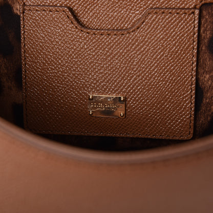 Dolce & Gabbana Dauphine Regular Miss Sicily Satchel Caramello 6 of 9