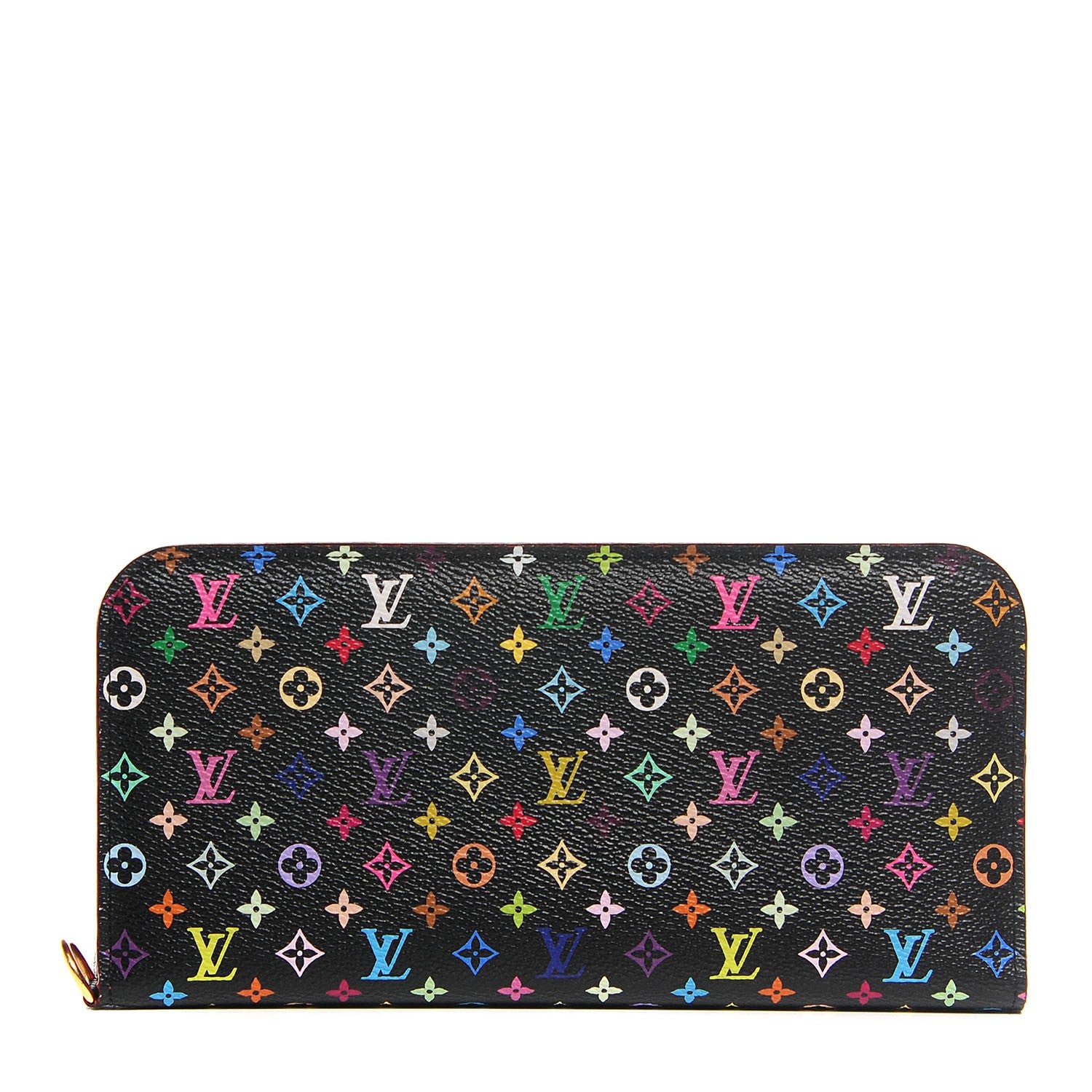 Louis Vuitton Monogram Multicolor Insolite Wallet Black Grenade 1 of 7