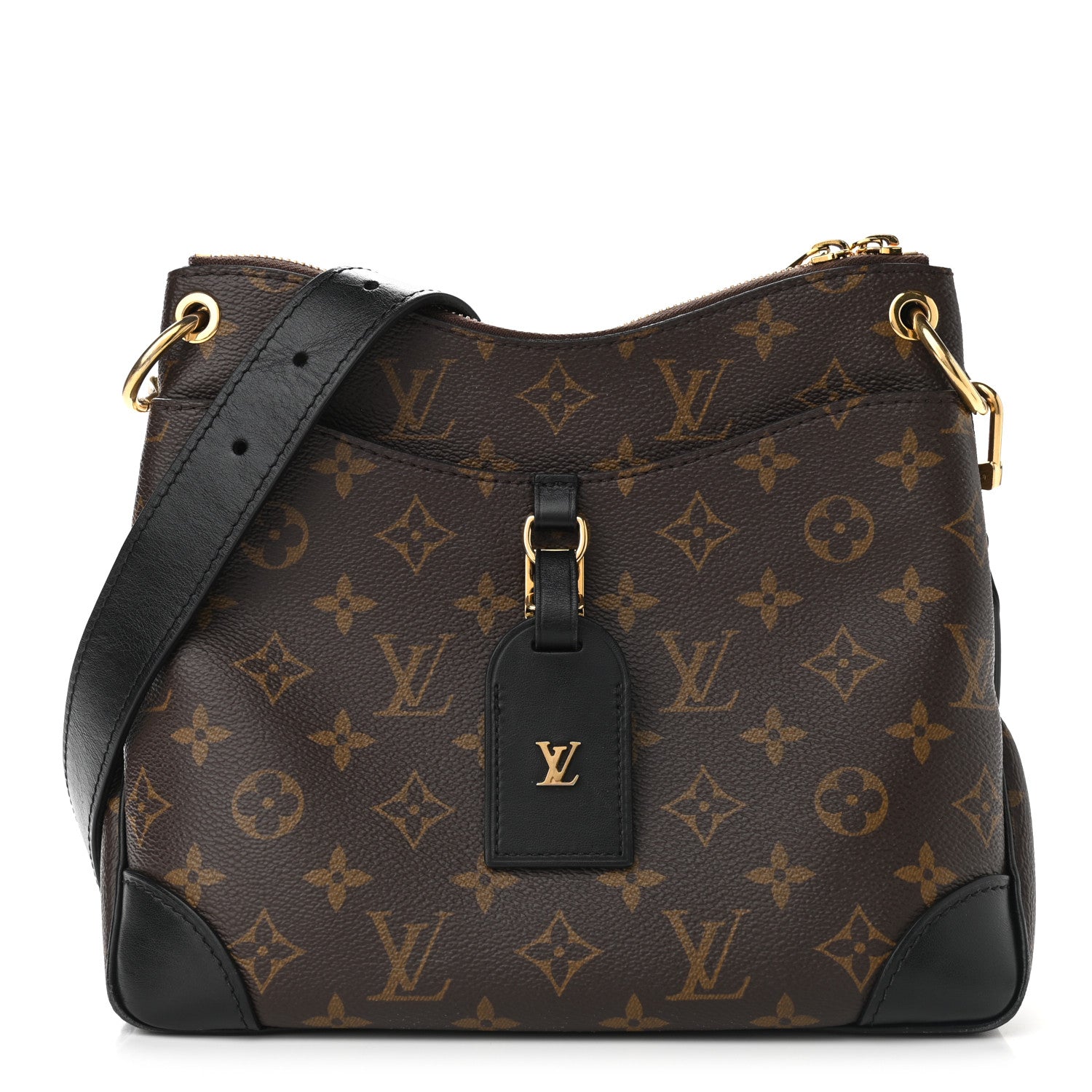 Louis Vuitton Monogram Odeon PM Black 1 of 8
