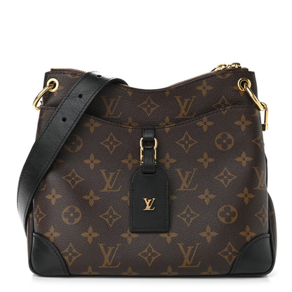 Louis Vuitton Monogram Odeon PM Black 1 of 8