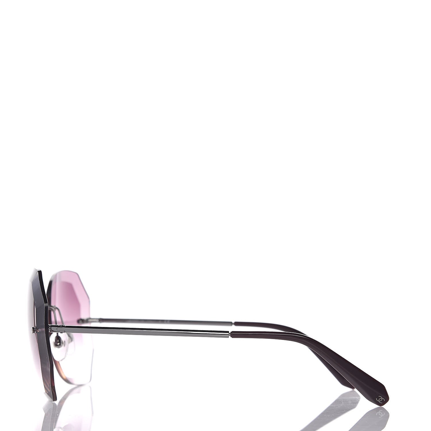 Chanel Metal Spring Round Sunglasses 4220 Pink 3 of 6
