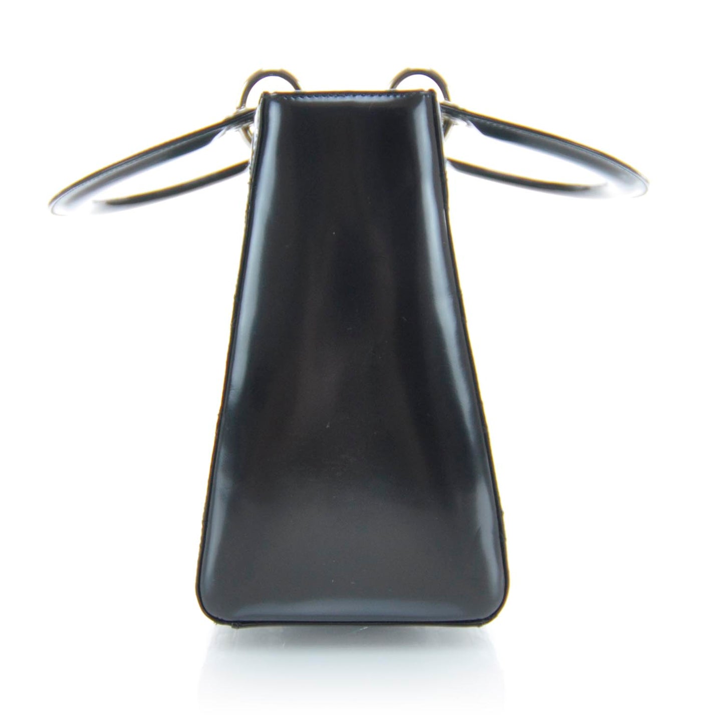 Patent Cannage Medium Lady Dior Black