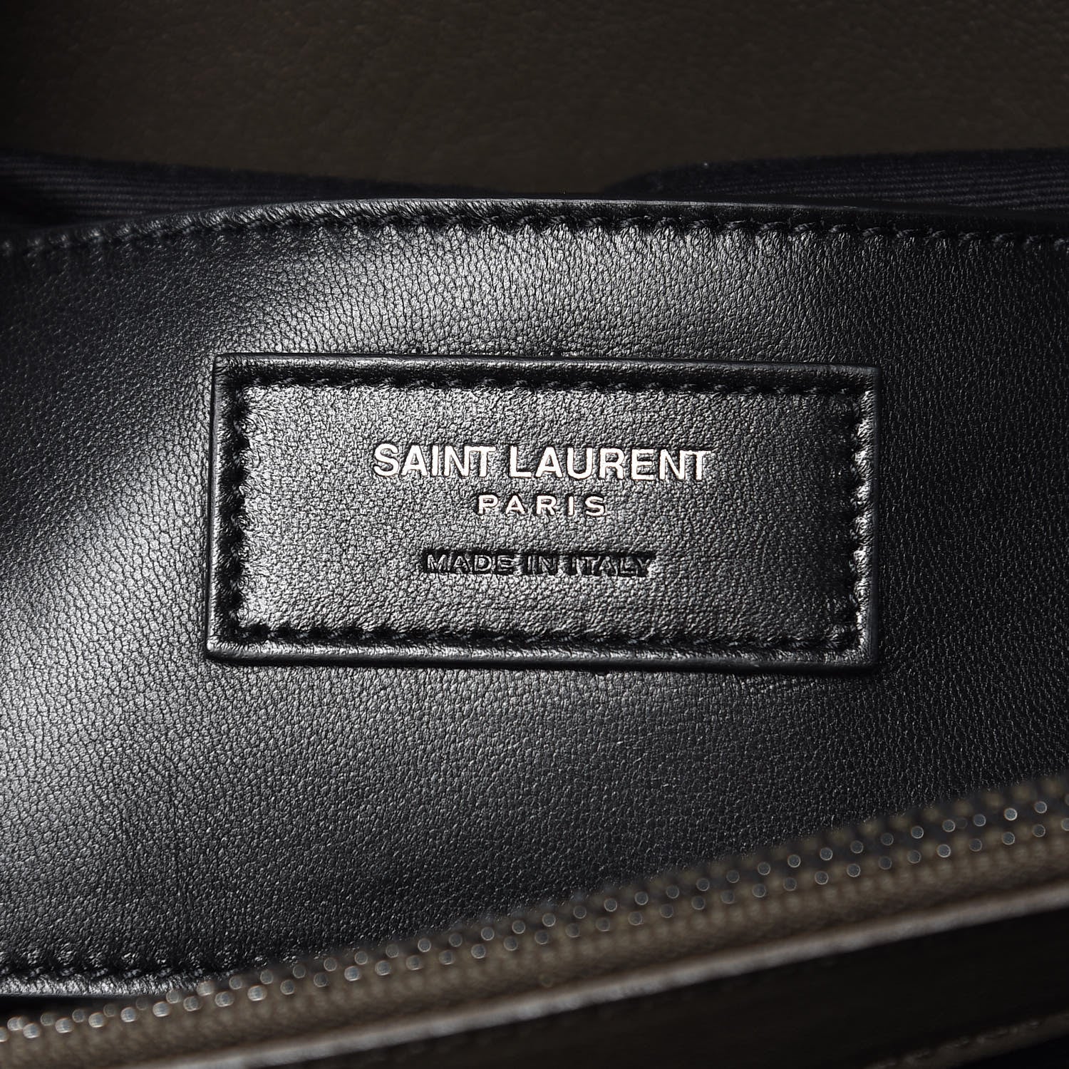 Saint Laurent Sheepskin Matelasse Chevron Monogram Large College Satchel Bronze 8 of 13